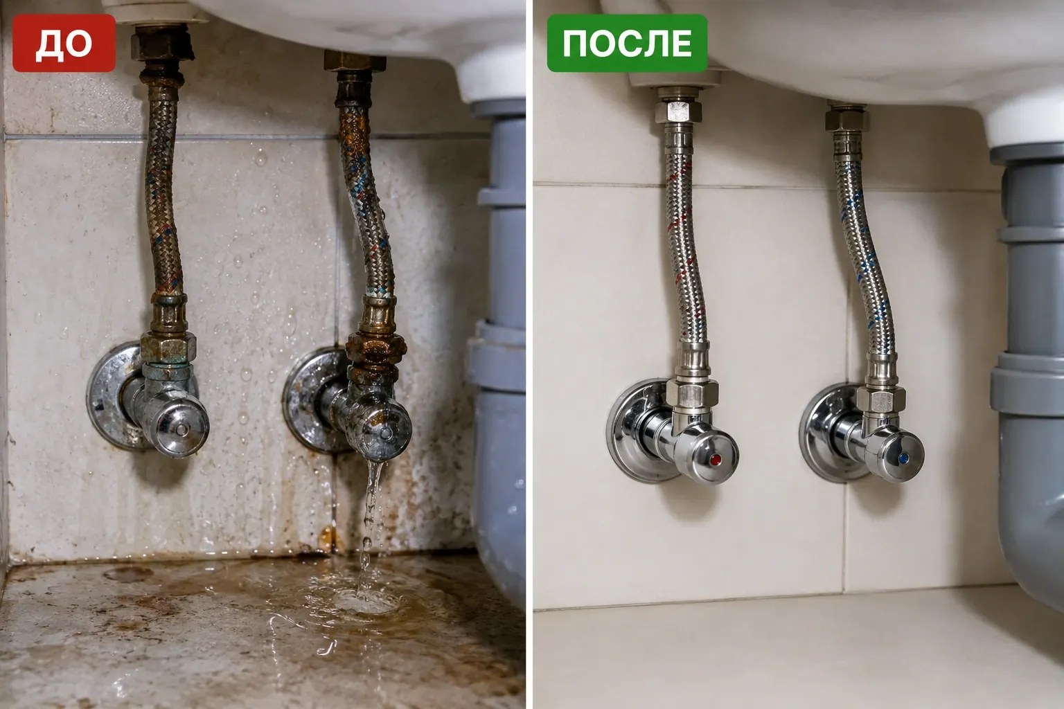 Устранение протечки